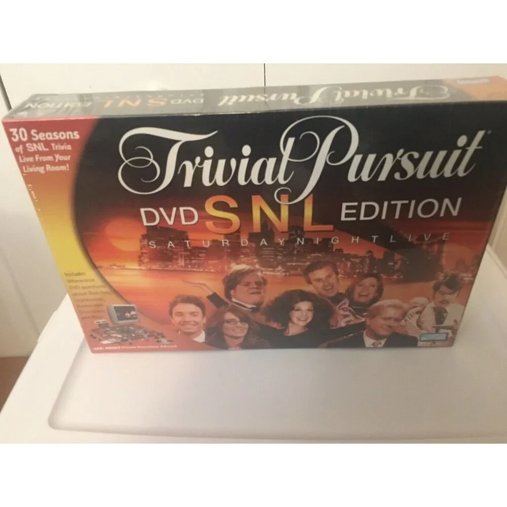NEW Trivial Pursuit Saturday Night Live SNL Edition 30 Seasons DVD Board Game